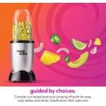 Magic Bullet Liquidificador, pequeno, prata, conjunto de 11 peças - Imagem 5