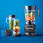 nutribullet Combo de liquidificador tamanho completo 1200W – NBF50500 - Cinza escuro - Imagem 6