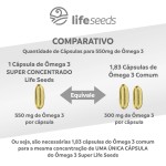 Ômega 3 Super Concentrado EPA 660mg DHA 440mg - Certificação Internacional MEG-3 – 60 Cápsulas - Imagem 3