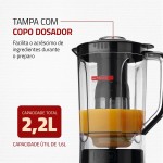 MONDIAL Liquidificador Turbo Power, Preto, 550W, 220V - L-99 FB - Imagem 5
