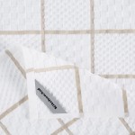KitchenAid Onion Quilt KT OM PH Toalha de cozinha, conjunto de luva de forno e pegador de panela, milkshake - Imagem 9