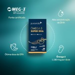 Puravida Suplemento alimentar Ômega 3 DHA 60 cápsulas - Imagem 2