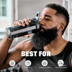 Garrafa coqueteleira BlenderBottle Pro Series, 710 ml, preto - Imagem 5