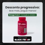 Vhita Suplemento com Omega 3 1000mg, Coenzima Q10 e Vitamina D, 60 Cápsulas - Imagem 5