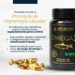 Ômega 3 Life Boost 120 Cápsulas | Ultra Concentrado com Selo MEG-3® de Pureza | Sem Gosto de Peixe - Imagem 5