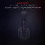 Headset Gamer Redragon Ares Preto e Vermelho H120 - Imagem 2