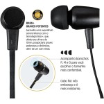 I2GO, Fone de Ouvido, Intra-Auricular, Sound Beats i2GO Pro, Controle de Volume embutido, Tecnologia Bass+, Preto, i2GO PRO - Imagem 3