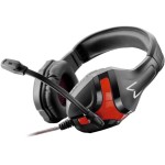 Headset Gamer Warrior Harve P2 Stereo Preto/Vermelho - PH101 - Imagem 5