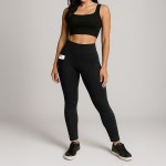 Calça Legging Feminina Fitness Cintura Alta Com Bolso Para Academia e Treino - Imagem 7