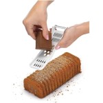 Descascador Fatiador Cortador Com Lâminas 5 Utilidades em 1 Legumes e Frutas Branco Aço Inoxidável - Imagem 3
