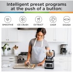 NINJA LIQUIDIFICADOR 1200 W, 5 Funções para Smoothies, Picar, Massa e Mais com Auto IQ, Jarra 2,2L, Jarra de Processador de 2L e 1 Copo para Levar, Cinza - Imagem 12