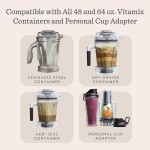 Vitamix E310 Explorian Blender, nível profissional, recipiente de 1,4 L, ardósia - Imagem 8