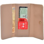 Bolsa Feminina Com Carteira Em Couro Ecologico - Imagem 4