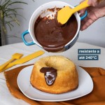 Oikos - Espátula de Silicone Amarela Grande - Imagem 3