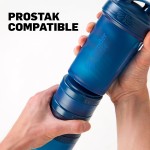 Potes de armazenamento BlenderBottle ProStak Twist n' Lock, pacote de 2 unidades, preto - Imagem 3