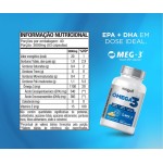 Katiguá Ômega 3 Meg-3 Epa + Dha 3000Mg Fish Oil 120 Cápsulas Soft Gel • 40 Doses Branco - Imagem 3