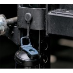 BlenderBottle Ímã para segurar garrafas coqueteleiras e acessórios de treino para equipamentos de ginástica, preto - Imagem 5