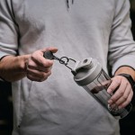 BlenderBottle Ímã para segurar garrafas coqueteleiras e acessórios de treino para equipamentos de ginástica, preto - Imagem 7