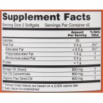 Agora alimentos super ômega 3-6-9 1200 mg-90 ct - Imagem 3