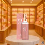 412 VIP Woman Moments Paris Perfume 15ml Rosa - Imagem 4