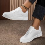 Tenis Feminino Casual Branco Retrô Clássico Original Force - Imagem 2