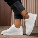 Tenis Feminino Casual Branco Retrô Clássico Original Force - Imagem 5