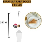 Conjunto Utensílio Cozinha Em Aço Inox Profissional Premium Pegador Escumadeira Concha Colher Espátula Kit 5 Peças - 100% INOX - Imagem 6