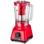 Liquidificador 2,6L Turbo Vermelho 1000w-127v com 8 Velocidades Multi - LQ1003 - Imagem 3