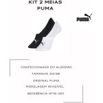 Meias Sapatilha Invisivel Kit 2 Pares PUMAfeminino - Imagem 4