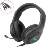 Headset Gamer Redragon Hylas Preto RGB H260RGB, Único - Imagem 5