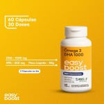 Ômega 3 Ultra Dha 1000 Easy Boost Epa 400mg Dha 1000mg 60caps - Imagem 9