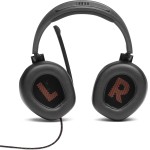JBL Quantum 200 – Fones de ouvido para jogos circum-auriculares – Preto, grande - Imagem 3