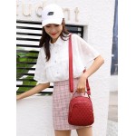 Mochila feminina pequena acolchoada mini mochila para mulheres moderna - Imagem 2