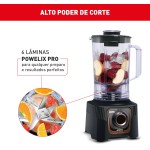 Liquidificador Arno Powermax Autolock 1400W LN81, Cinza Chumbo, com 6 Lâminas Powelix Pro, Tecnologia Anti Vazamento, Comfort Control e Limpeza Fácil, 110V - Imagem 5