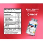 Katiguá, Ômega 3 + Coenzima Q10, MEG-3, EPA + DHA e Vitamina E, Fish Oil, 60 Cápsulas Soft Gel • 30 doses, Branco - Imagem 3