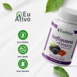 Isoflavona com Amora 500mg 60 Cápsulas EuAtivo - Imagem 3