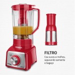 Liquidificador Special Line Mondial L-48-R-SL LIQUIDIFICADOR L-48-R-SL 127V/60Hz - Imagem 4