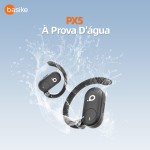 Fones de Ouvido Sem Fio Basike D91, Bluetooth 5.4, Estéreo Hi-Fi, Tela LED, 100h Standby, Leve e Confortável, Ideal para Corrida e Exercícios (Preto) - Imagem 8