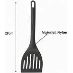 Kit com 4 Utensílios de Cozinha em Nylon – Resistente ao Calor, Não Risca Panelas Antiaderentes e com Design Moderno - Imagem 4