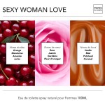 PARIS ELYSEES Perfume Importado Paris Elysees Eau De Toilette Feminino Sexy Woman Love 100Ml - Imagem 4