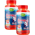 Ômega 3 Kids Mastigável Unilife Cereja 60 cápsulas - Imagem 3
