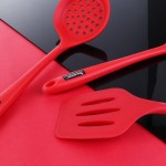 Turners Frigideira Espátula de cozinha Utensílios de cozinha Utensílios de cozinha Coador Colher Utensílios de mesa Pá frita (3) - Imagem 9