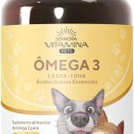 Ômega 3 Pets Para Cães E Gatos 500mg Epa Dha (60 Cápsulas)