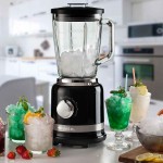 Ariete 585, Liquidificador Linha Moderna, Copo de Vidro 1.5 L, 4 Lâminas de Aço Inoxidável, 4 Velocidades + Pulso, 1000 Wats - 127V, Preto - Imagem 3