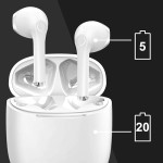 Fone De Ouvido Sem Fio Bluetooth 5.4 Compatível com Todos Celulares Com Microfone Redução de Ruído Wireless Academia Corrida Musicas Graves Potentes Controle Touch Premium - Imagem 3