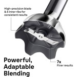Braun Liquidificador manual MQ50202M MultiQuick 5 Vario, preto - Imagem 4