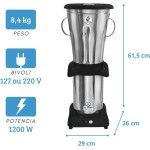 industrial 6 litros baixa rotação bivolt - jl colombo - Imagem 4