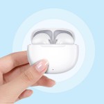 Fone de Ouvido QCY T20 - Fones Sem Fio Bluetooth 5.3 com Microfones, Branco - Imagem 4