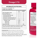 Ômega 3 1000mg Rico em EPA DHA com Selo IFOS e Vitamina E - 120 cápsulas Vhita (3 unidades) - Imagem 5