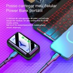 Fones de ouvido intra-auriculares Bluetooth True Wireless (Nova Versão 2025) com estojo de carregamento, compatíveis com iOS e Android, conexão dupla, microfone embutido e som estéreo - Imagem 3